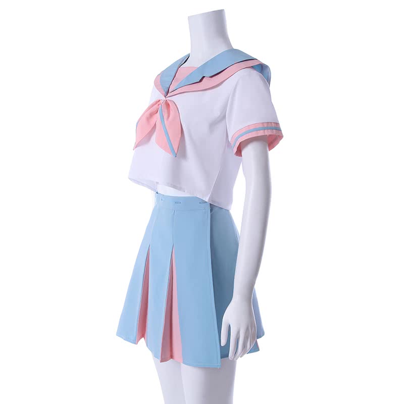 Japanese Student Sailor Suit College Wind Suit Short-sleeved JK Uniform Pleated Skirt  Cosplay Costume