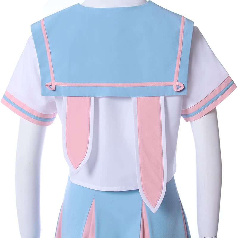 Japanese Student Sailor Suit College Wind Suit Short-sleeved JK Uniform Pleated Skirt  Cosplay Costume