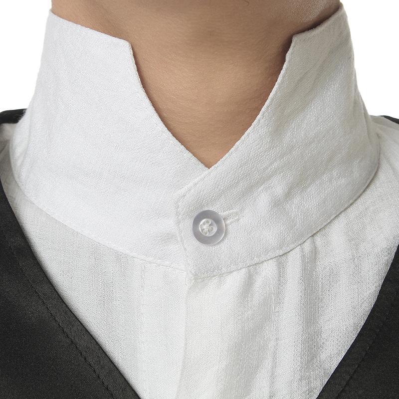 Men Renaissance Victorian Medieval Gentry Shirt With Vest For Sale