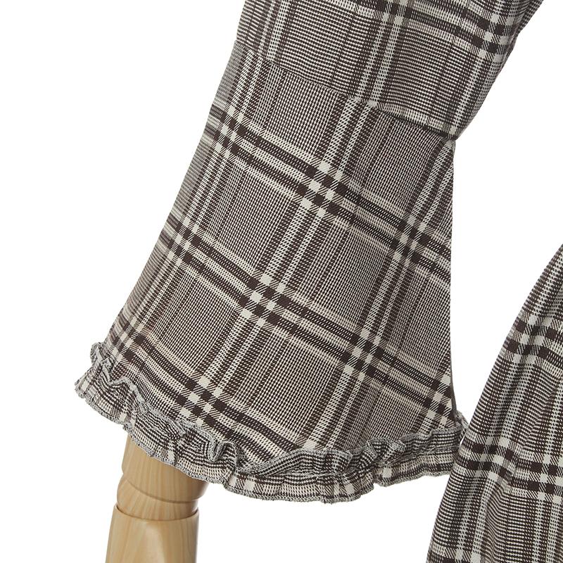 Women Renaissance Victorian Medieval Long Lattice Cotton Dress