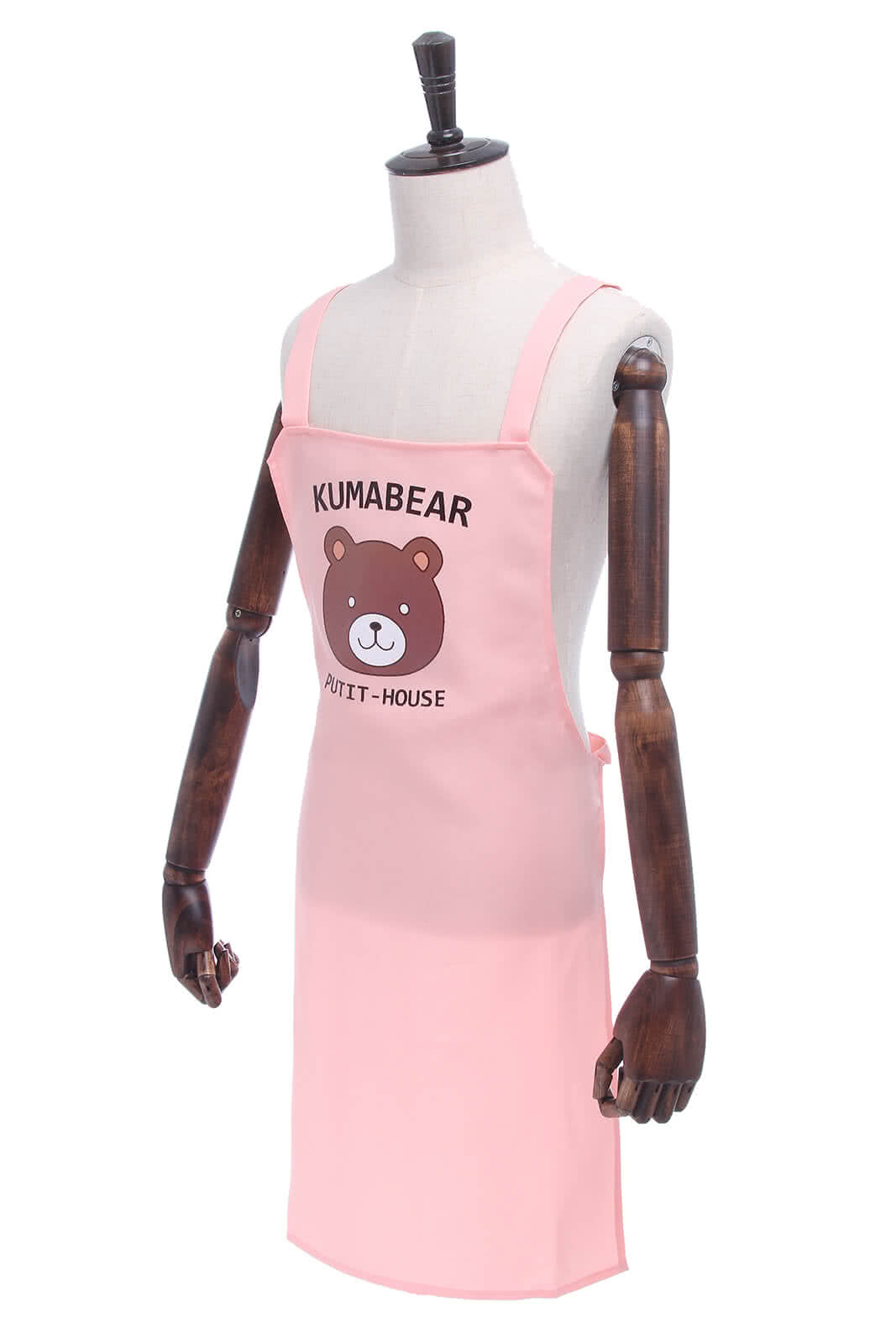 Shokugeki no Souma Satoshi Isshiki Cosplay Costumes Pink Cosplay Apron