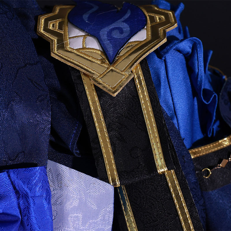 Genshin Impact Lantern Rite Bamboo Rain Xingqiu Cosplay Costume