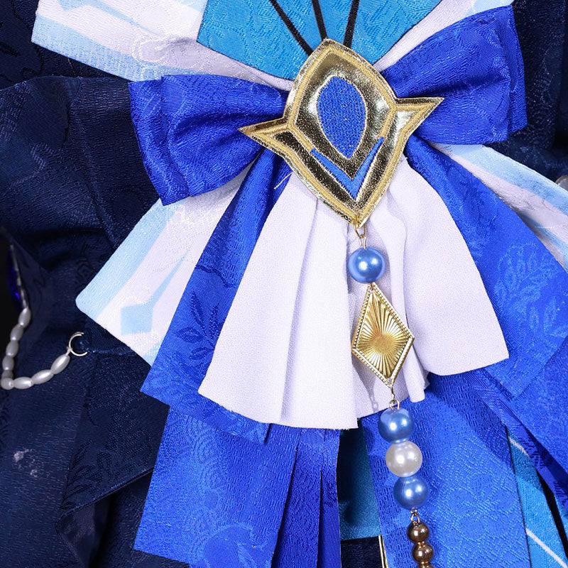 Genshin Impact Lantern Rite Bamboo Rain Xingqiu Cosplay Costume
