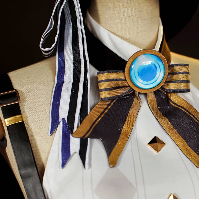 Genshin Impact Charlotte Fontaine Cosplay Costume