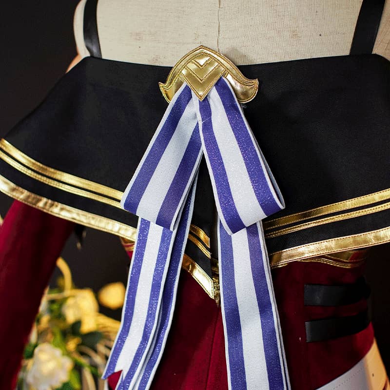 Genshin Impact Charlotte Fontaine Cosplay Costume