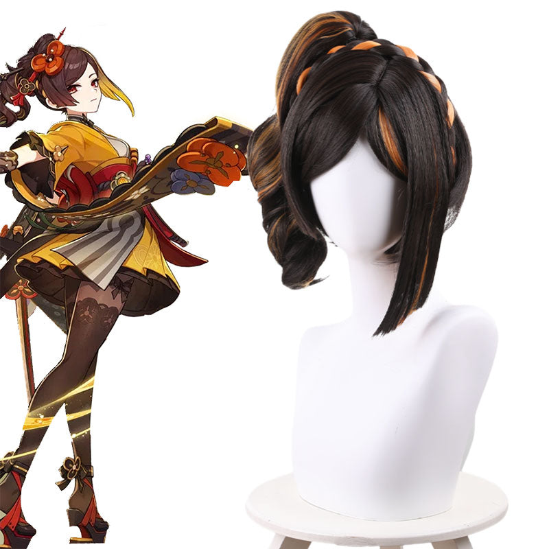Genshin Impact Chiori Cosplay Wigs