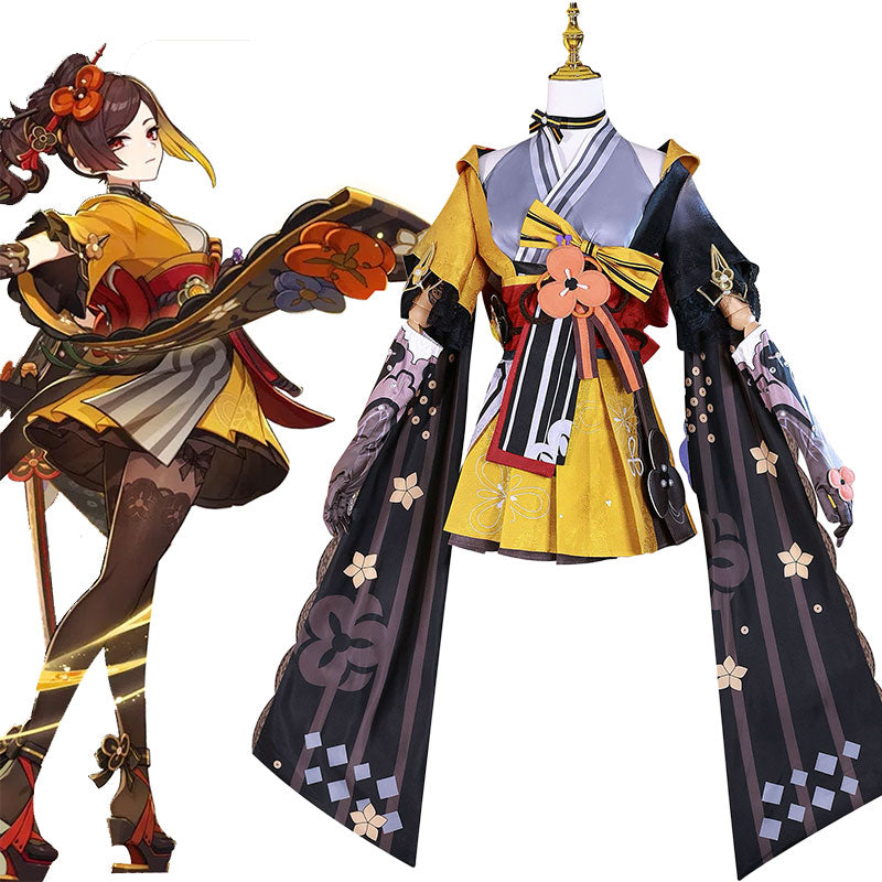 Genshin Impact Chiori Cosplay Costume