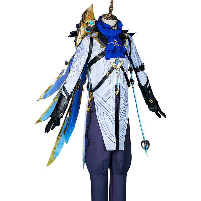 Genshin Impact Il Dottore the Doctor Fatui Harbinger Cosplay Costume