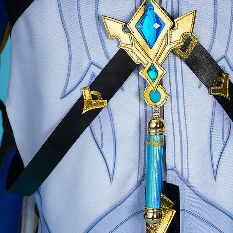 Genshin Impact Il Dottore the Doctor Fatui Harbinger Cosplay Costume