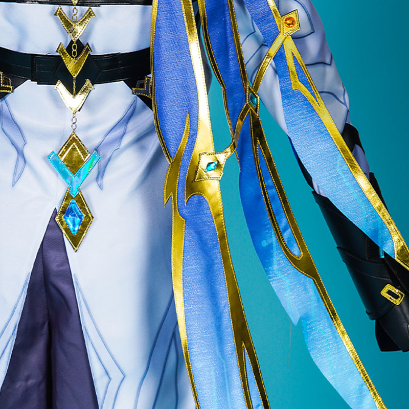 Genshin Impact Il Dottore the Doctor Fatui Harbinger Cosplay Costume