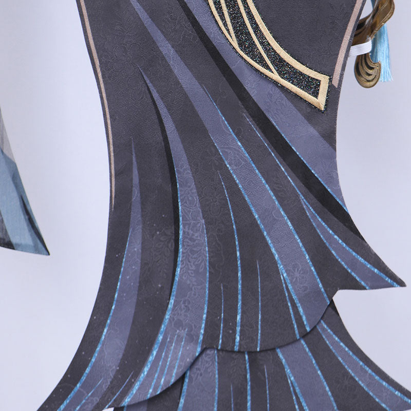 Genshin Impact Lantern Rite Frostflower Dew Shenhe Cosplay Costume