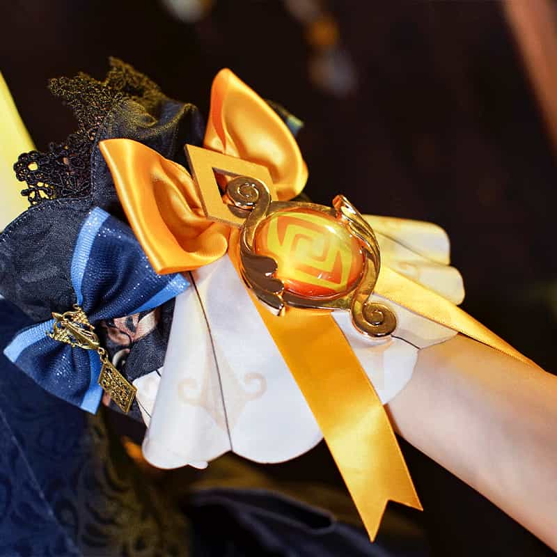 Genshin Impact Navia Fontaine Cosplay Costume