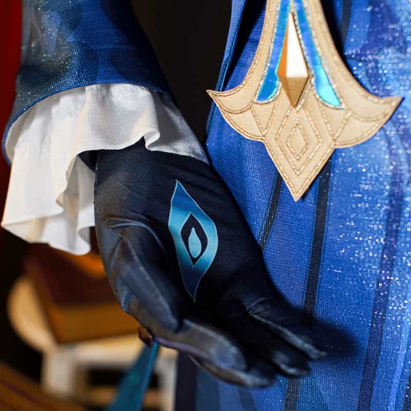 Genshin Impact Neuvillette Fontaine Chief Justice Cosplay Costume