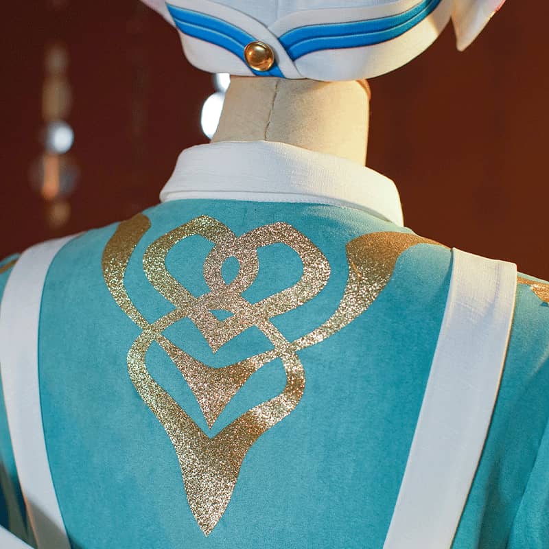 Genshin Impact Sigewinne Fontaine Cosplay Costume