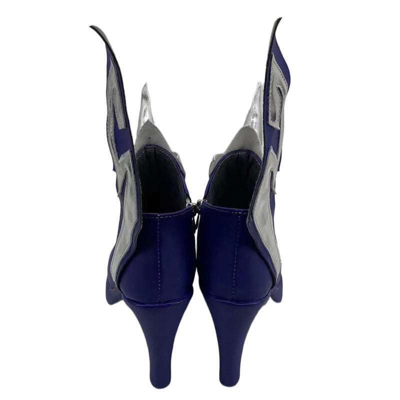 Genshin Impact Skirk Cosplay Shoes