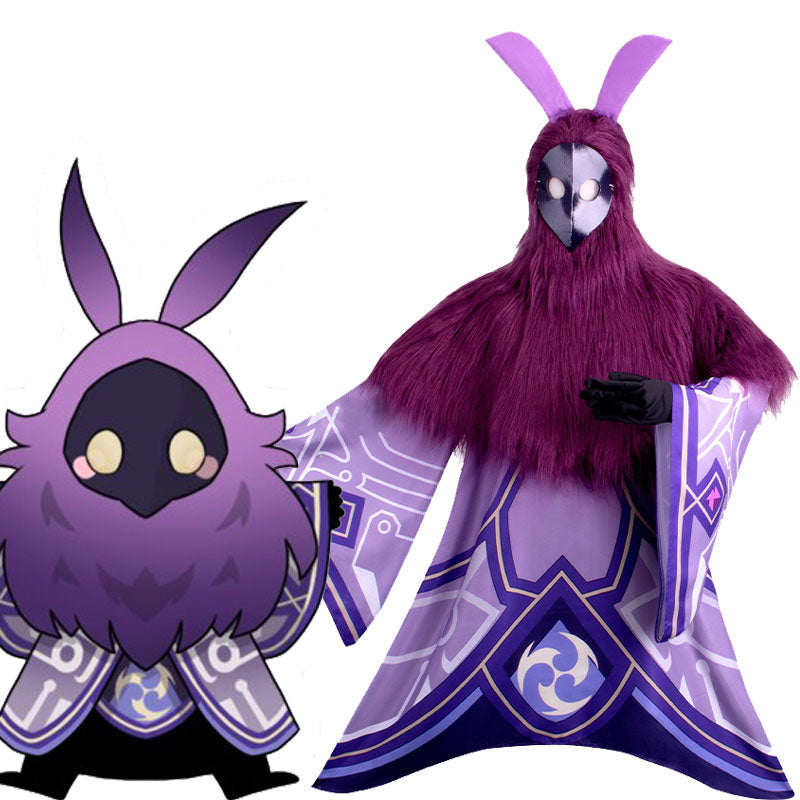 Genshin Impact Abyss Mage Cosplay Costume Halloween Costume