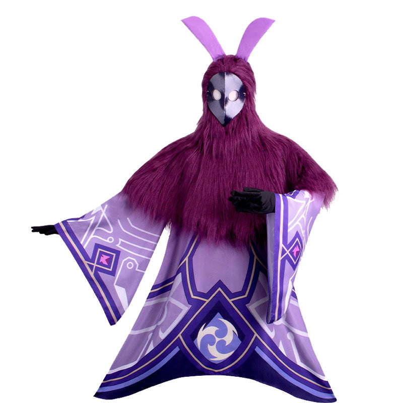 Genshin Impact Abyss Mage Cosplay Costume Halloween Costume