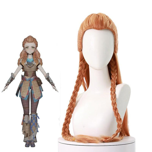 Genshin Impact Aloy Cosplay Wig