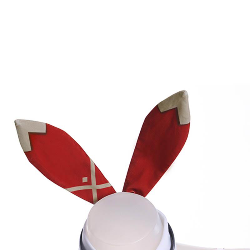 Genshin Impact Amber Fanart Bunny Girl Cosplay Costume