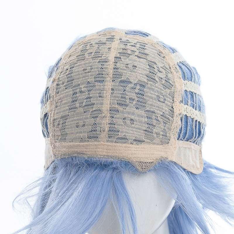 Genshin Impact Ayato Kamisato Blue Cosplay Wigs