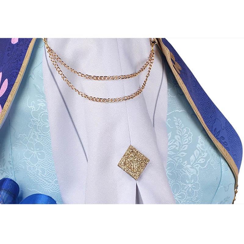 Game Genshin Impact Ayaka Kamisato Springbloom Missive Cosplay Costume