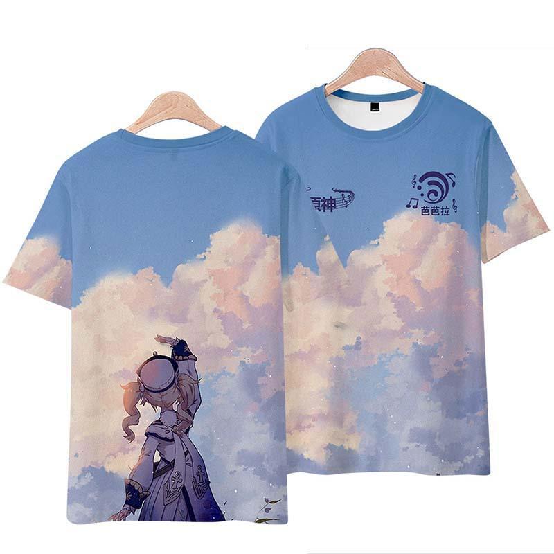 Genshin Impact Barbara T-shirt Cosplay Costume