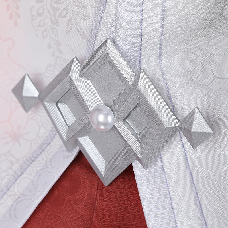 Genshin Impact Cherries Snow-Laden Hu Tao Cosplay Costume