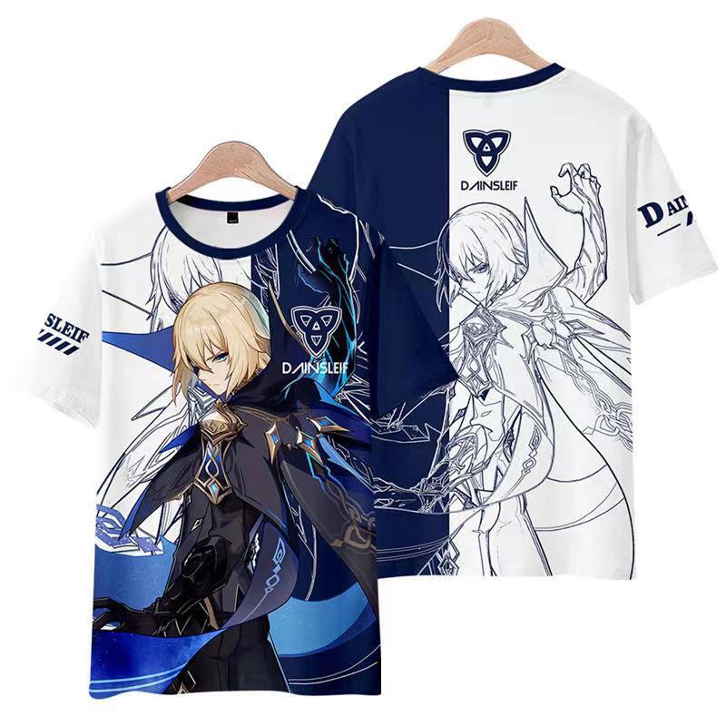 Genshin Impact Dainsleif T-shirt Cosplay Costume