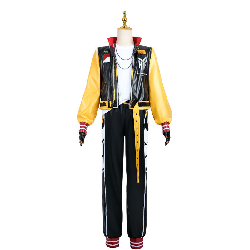 Genshin Impact Diluc Racing Suit Cosplay Costume