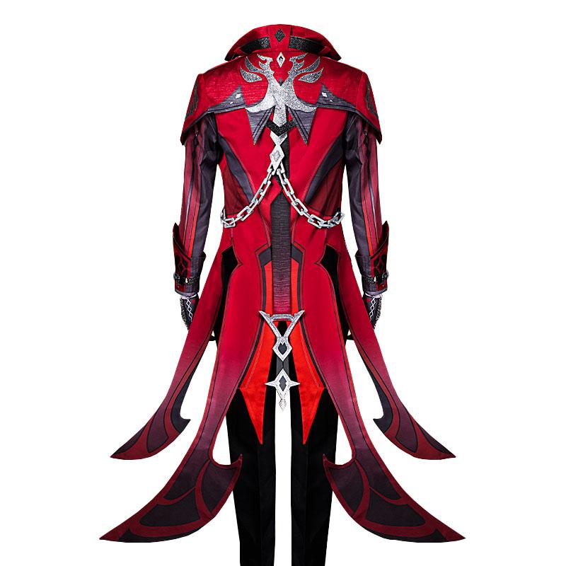 Genshin Impact Diluc Red Dead Of Night New Outfits Cosplay Costume