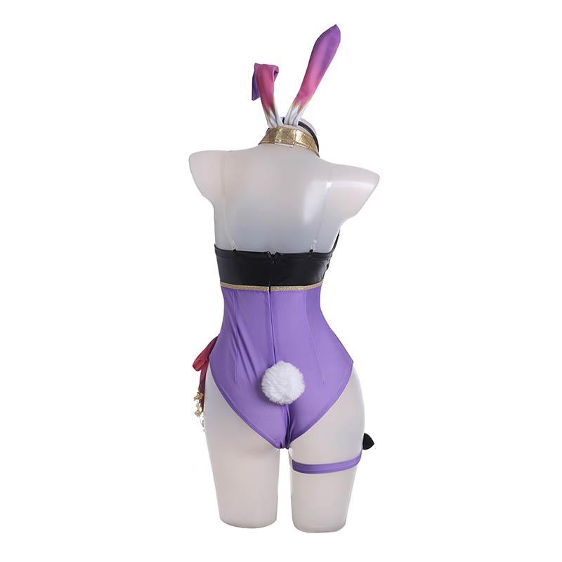 Genshin Impact Dori Fanart Bunny Girl Cosplay Costume