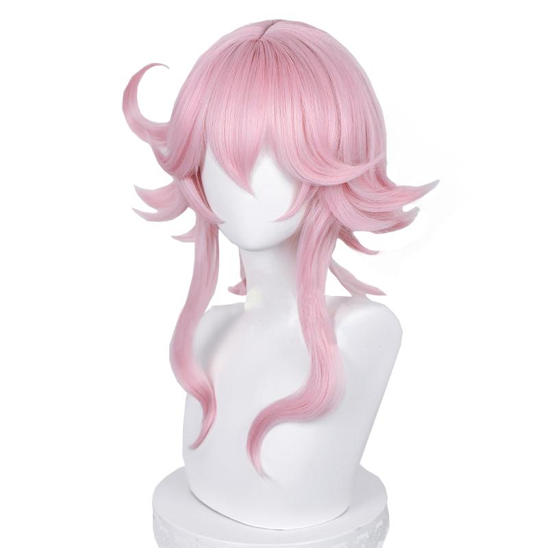 Game Genshin Impact Sumeru Dori Pink Cosplay Wigs