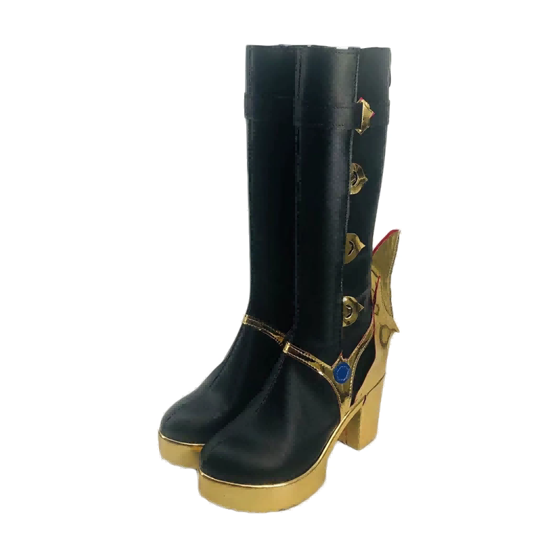 Genshin Impact Eleven Fatui Cosplay Shoes