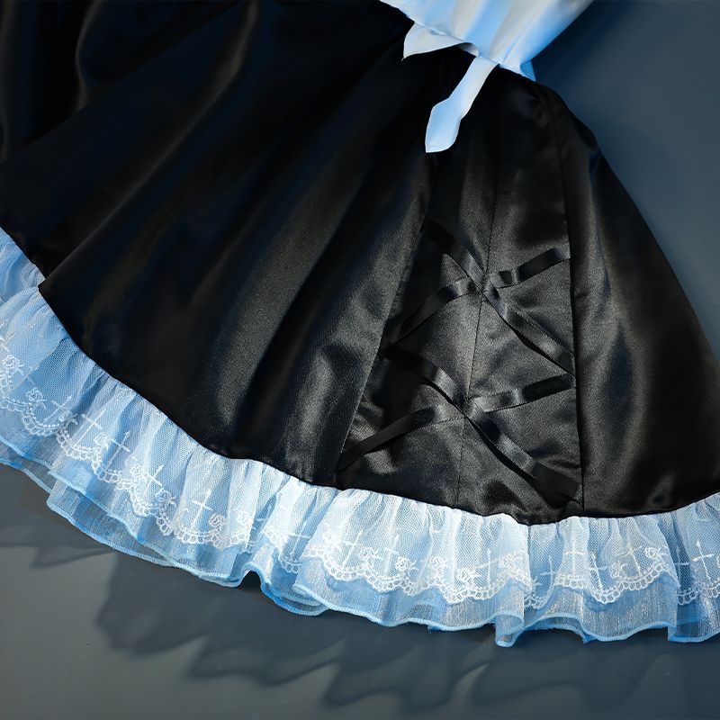 Genshin Impact Eula Cosplay Costume Maid Fanart Cosplay Costume