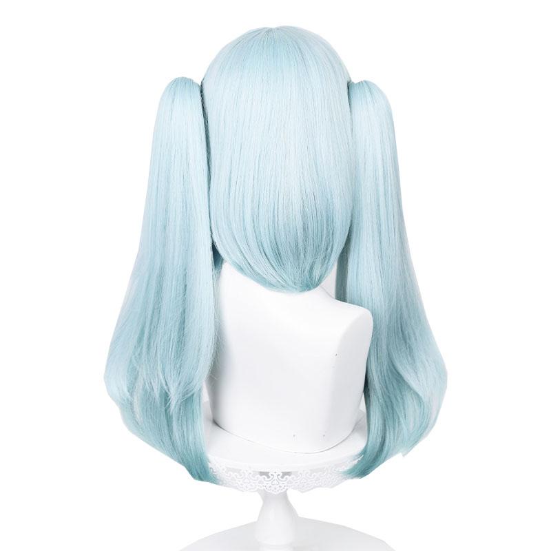Genshin Impact Faruzan Light Blue Cosplay Wigs