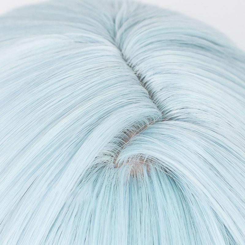 Genshin Impact Faruzan Light Blue Cosplay Wigs