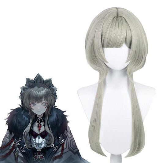 Genshin Impact Eleven Fatui Harbingers Marionette Sandrone Cosplay Wigs