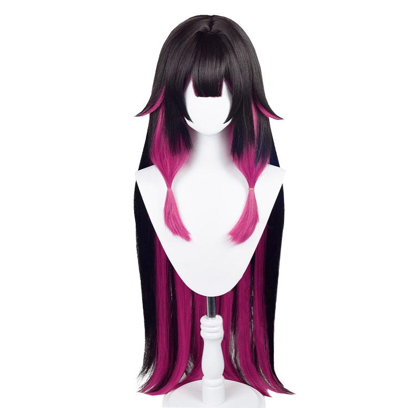 Genshin Impact Eleven Fatui Harbingers Damselette Columbina Cosplay Wigs