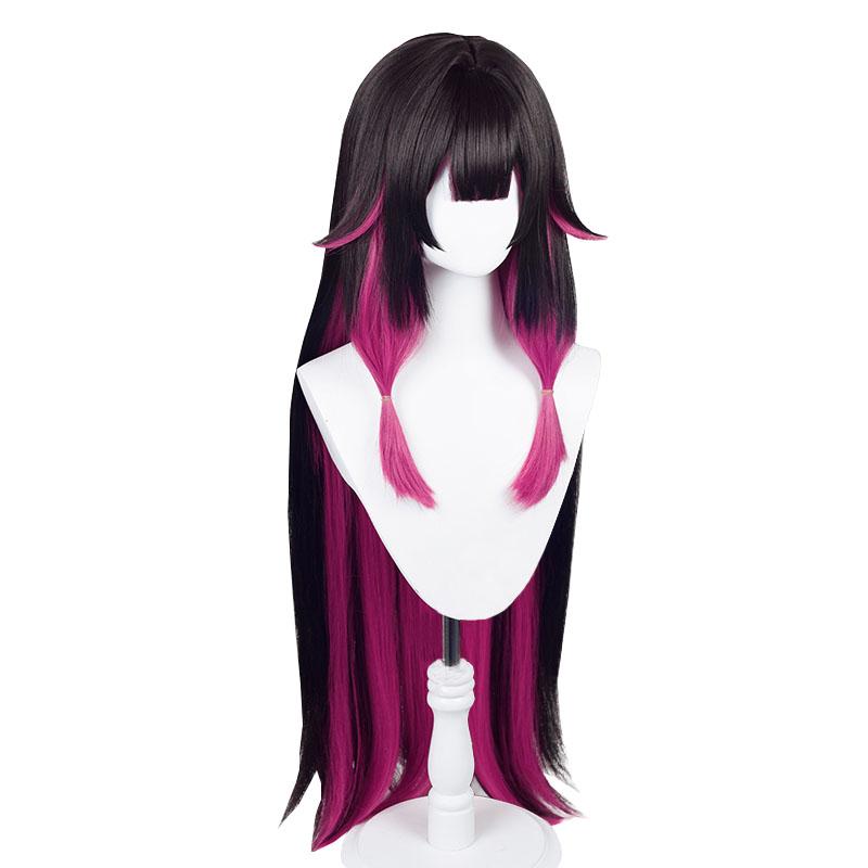 Genshin Impact Eleven Fatui Harbingers Damselette Columbina Cosplay Wigs