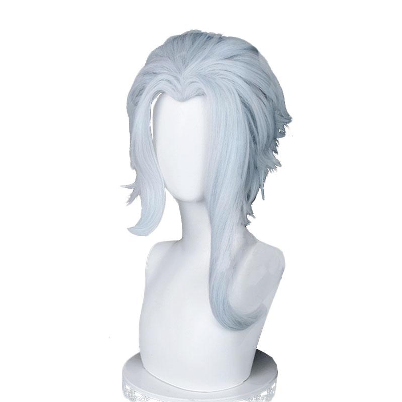 Genshin Impact Eleven Fatui Harbingers The Doctor Dottore Cosplay Wigs