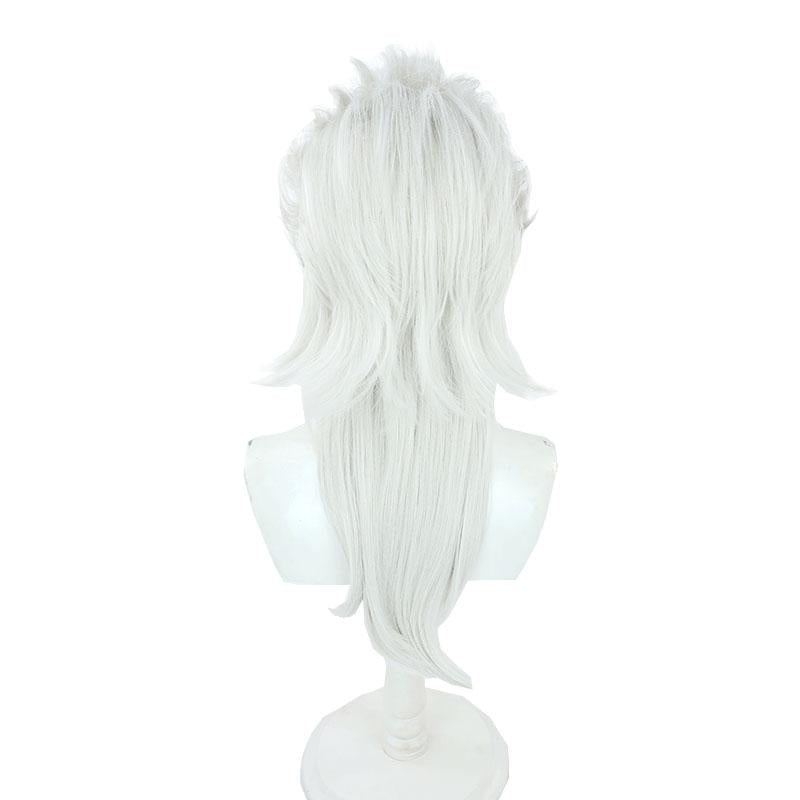 Genshin Impact Eleven Fatui Harbingers The Jester Pierro Cosplay Wigs