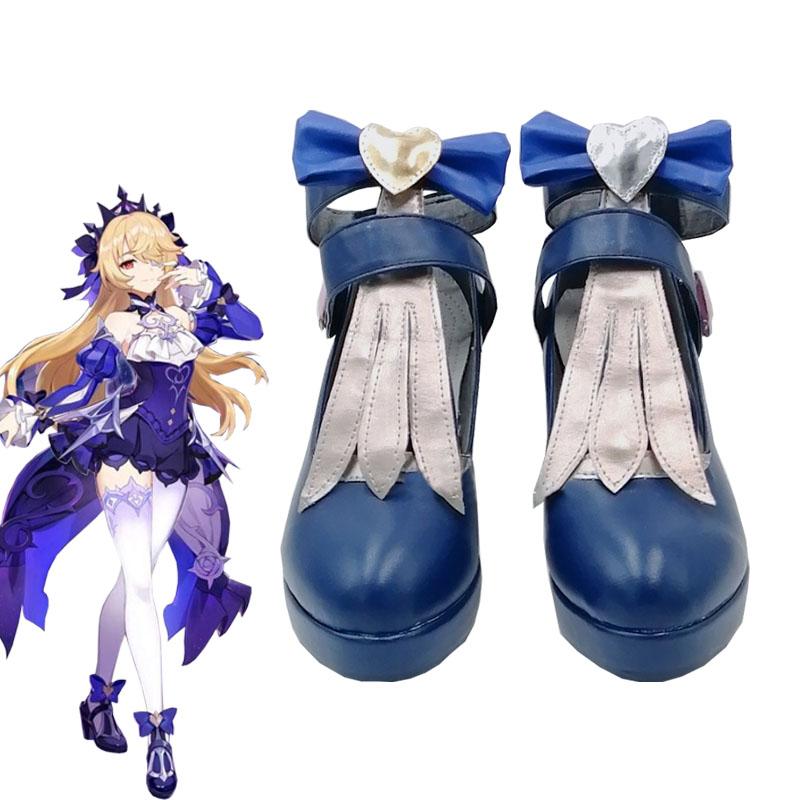 Genshin Impact Fischl Cosplay Shoes