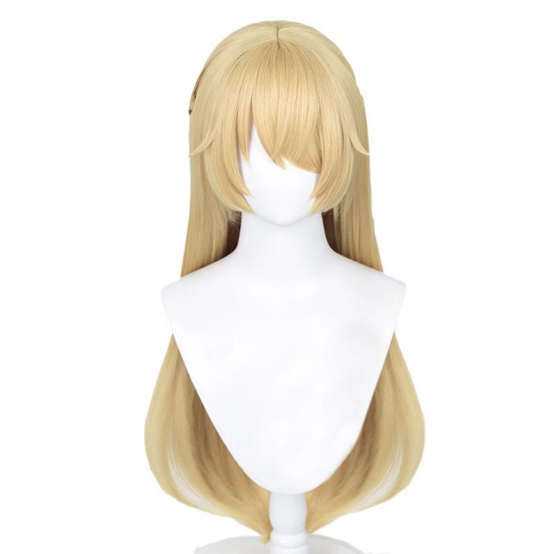 Game Genshin Impact Fischl Blonde Cosplay Wigs