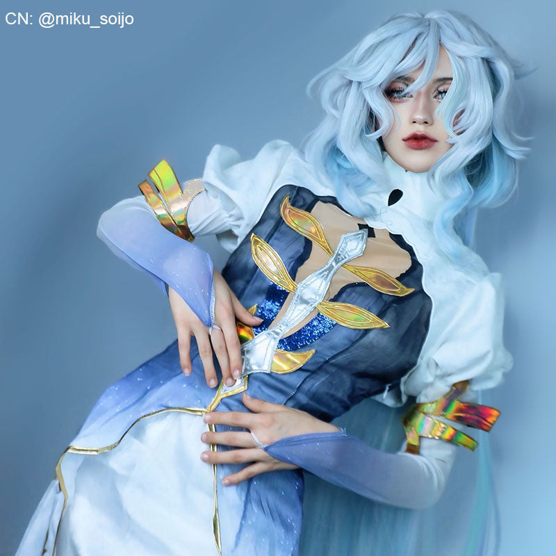 Genshin Impact Focalors Cosplay Costume