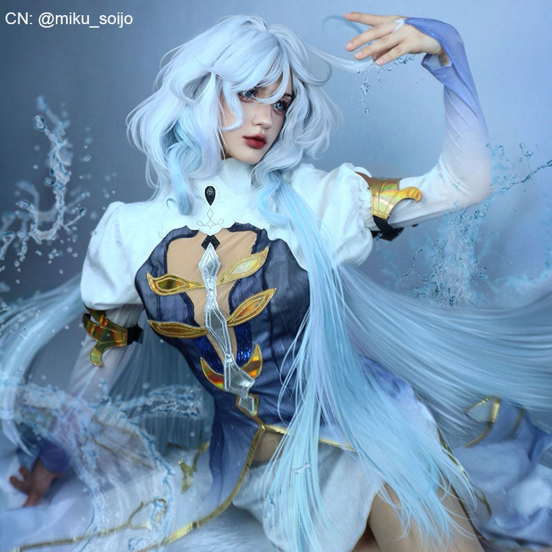 Genshin Impact Focalors Cosplay Costume