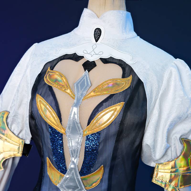 Genshin Impact Focalors Cosplay Costume