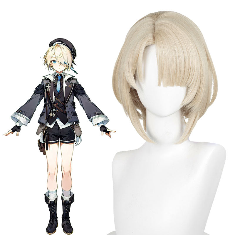 Genshin Impact Fontaine Freminet Cosplay Wigs