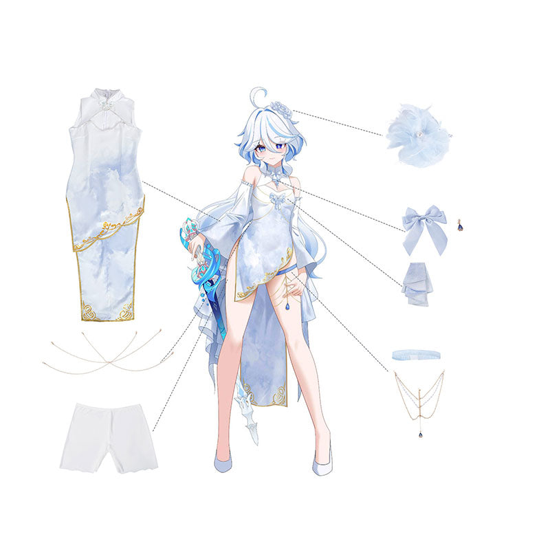 Genshin Impact Furina Cosplay Costume