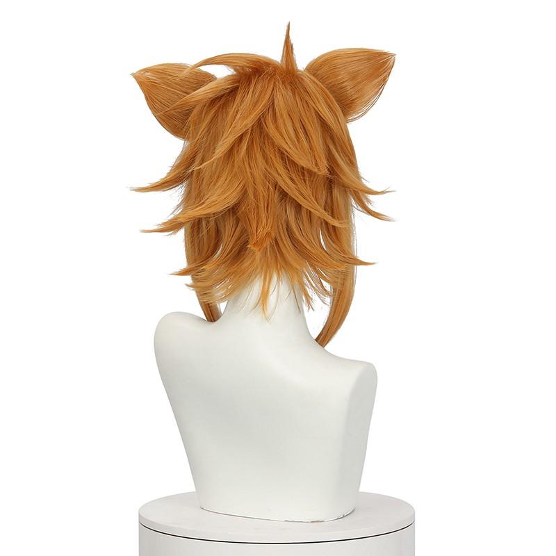 genshin impact gorou cosplay wig