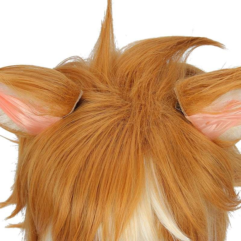 genshin impact gorou cosplay wig